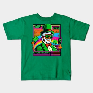 Back to Green: Leprechaun Journey Kids T-Shirt